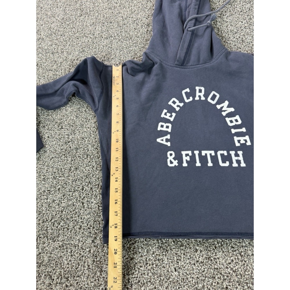 Abercrombie & Fitch Pullover Hoodie Women's Size Small Blue Preppy - Picture 8 of 9